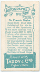 Sir Francis Drake.