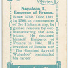Napoleon I, Emperor of France.