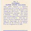 Humber Super Snipe Saloon.