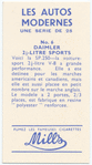 Daimler 2 1/2-litre sports.