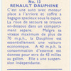 Renault Dauphine.