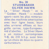 Studebaker Silver Hawk.
