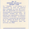 Singer Gazelle Sport Car.