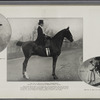 Portrait of Miss Belle Beach Bain - Miss M.S. Whitney's Champion MARKSMAN - Miss Bain and Her own Champion pony, Jack London