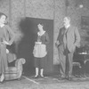 Elsa Lanchester as Winnie Marble, Charles Laughton as William Marble and Cicely Oates as Annie Marble.
