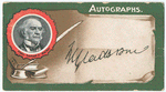 William Ewart Gladstone.