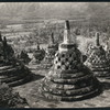 Borobudur - General: View from the top-most terrace