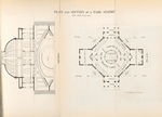 Plan and section of a park sttion.