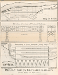 Design for an elevated railway in the City of New York.