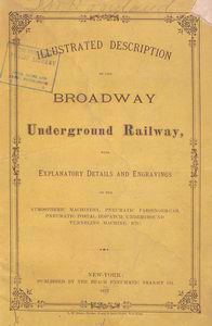 Illustrated description of the Broadway underground railway