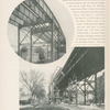 Four column (tower) viaduct construction; Manhattan valley viaduct, looking north.