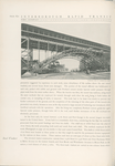 Completed arch at Manhattan street.