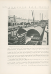 Assembling iron work on Pontoon - Harlem River Tunnel.