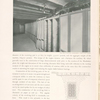 Rear view of bus bar compartments - main power station; duct line across 58th Street 32 ducts.