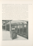 Electro-pneumatic interlocking machine on station platform.