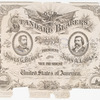 Our standard bearers. Candidates for 23rd president and vice president of the United States of America, 1884 : James G. Blaine and John A. Logan.