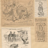 Four caricatures of James G. Blaine.