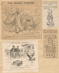 Four caricatures of James G. Blaine.