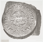 Calendrier Aztec, à Mexico