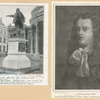 The Blake statue at Bridgwater ; Admiral Robert Blake.