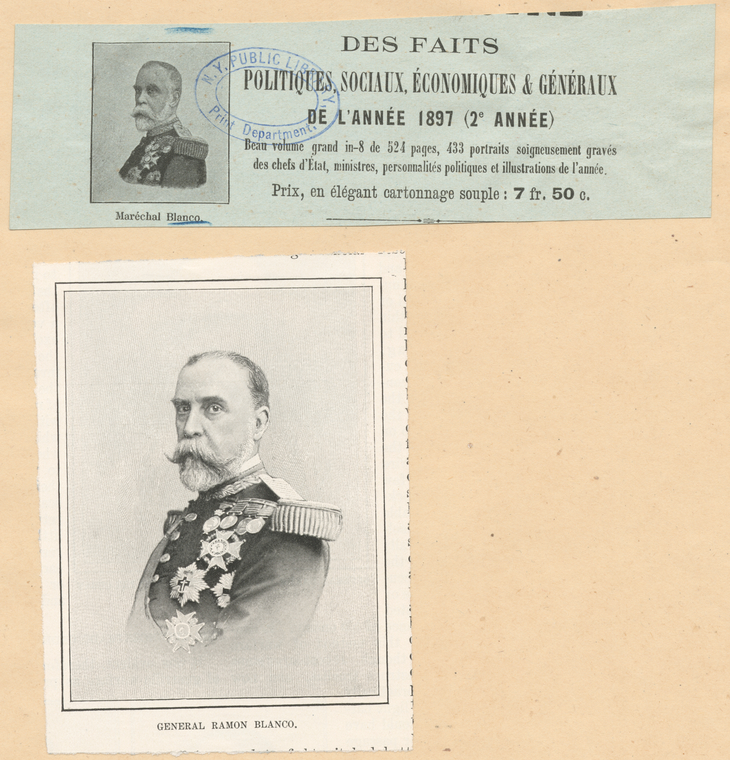 Maréchal Blanco ; General Ramon Blanco. - NYPL Digital Collections