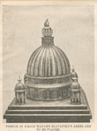 Temple in which Madame Blavatsky's ashes are to be placed.