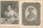 Marguerite, Countess of Blessington [two portraits].