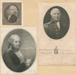 Two portraits of William Bligh ; Richd. Rodney Bligh Esq., Admiral of the Blue Squadron.