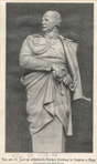 Das am 16 Juni zu enthüllende Blücher-Denkmal in Treptow a. Rega.