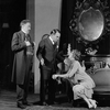 Edward G. Robinson as Ponza (center).