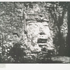 Figure gigantesque, à Izamal; au bas de la seconde pyramide (Lithograph).