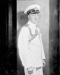 Edward Cooper as Captain of H.M.S. "Europa".