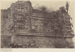 Palais des Nonnes, à Uxmal, detail du côté Nord