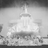 Scene aboard H.M.S. "Europa". Setting by Lee Simonson for Theatre Guild's Production of "Roar China." NYC: 1930. On upper deck: Edward Cooper & Eric Blore (white uniforms) as Captain and Lieutenant of ship.