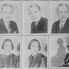 Key sheet. (Portraits of Evelin Ellis and Frank Wilson)
