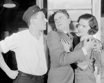 L to R: Eric Dressler (Angel), Frank Rowan (Mitch McKane) and Lenita Lane (Jenny Delano).