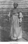 Aunt Charlotte.  "Aunt Charlotte Anne" Lawson, is one of the Windsor Plantation characters.  She was the slave of Captain Henry Tayloe, and was eighty years old when the picture was taken.