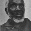 Uncle David.  Hertford, North Carolina.  "Obah de ribah I soon mus' go, Weary ob waitin' fro all dis woe; An' when my journey is ended, I know Dat de Good Shep'ahd will open de do'."