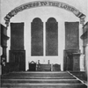 Interior of All Saint's Parish Church.  Showing on each side the gallery built for the slaves.