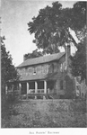 All Saints' Rectory.  Built for Rev. Alexander Glennie, now the house of the Rev. Mr. Galbraith, who is continuing the religous instruction of the negroes.