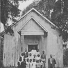 Faith Memorial Chapel.  Built by Rev. Mr.Guerry after the war.  Services are held on Sunday, and during the week there is school here for Negro children.