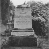 Tomb of Plowden Weston.  Mr. Weston built the chapel that bears his name.  He sleeps near All Saints' Parish Church - so near one may imagine he hears the services he loved so well.