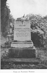 Tomb of Plowden Weston.  Mr. Weston built the chapel that bears his name.  He sleeps near All Saints' Parish Church - so near one may imagine he hears the services he loved so well.