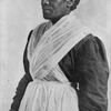 Murriah Flood.  Born a slave of Mrs. Thomas Harrison, Faunsdale Plantation.  After the war, she went to Washington with her husband, where she had an unhappy experience.  She returned to Faunsdale and is now nurse to her former mistress's great - grandchildren.