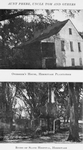 Overseer's house, Hermitage Plantation. ; Ruins of slave hospital, Hermitage.