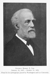 General Robert E. Lee, January 19, 1807 - October 12, 1870.  From his last photograph, loaned by Washington and Lee University.