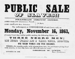 Commissioner's sale in 1863