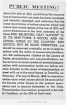 Boyle county broadside, 1849.