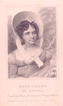 Miss Carew, as Rosina