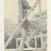 Gertrude Michael, Paramount actress, shown here at the swimming pool during vacation.
